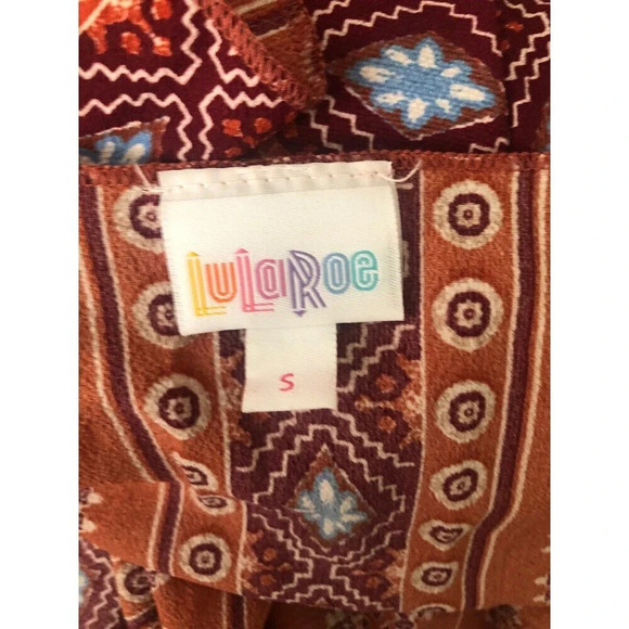 Women’s LuLaRoe Beach cover up Open Front Kimono Duster - Picture 4 of 4